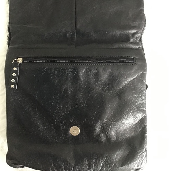 DX Touch Cowhide Italian Black Leather with Swarovski Crystals - Picture 6 of 6